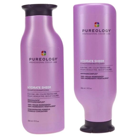 Pureology Other - Pureology Hydrate Sheer Shampoo & Conditioner 9 oz Duo